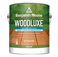 Woodluxe Water-Based Deck + Siding Exterior Stain - Solid