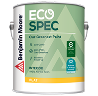 Eco Spec® Interior Latex Paint - Flat
