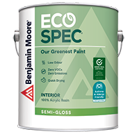 Eco Spec® Interior Latex Paint -Semi-Gloss